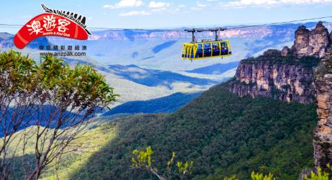 觀景世界(Scenic World)在卡頓巴(Katoomba) , 藍山(Blue Mountains)