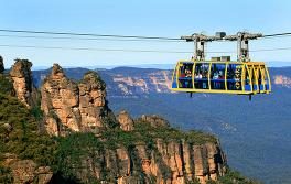 觀景世界（Scenic World），藍山